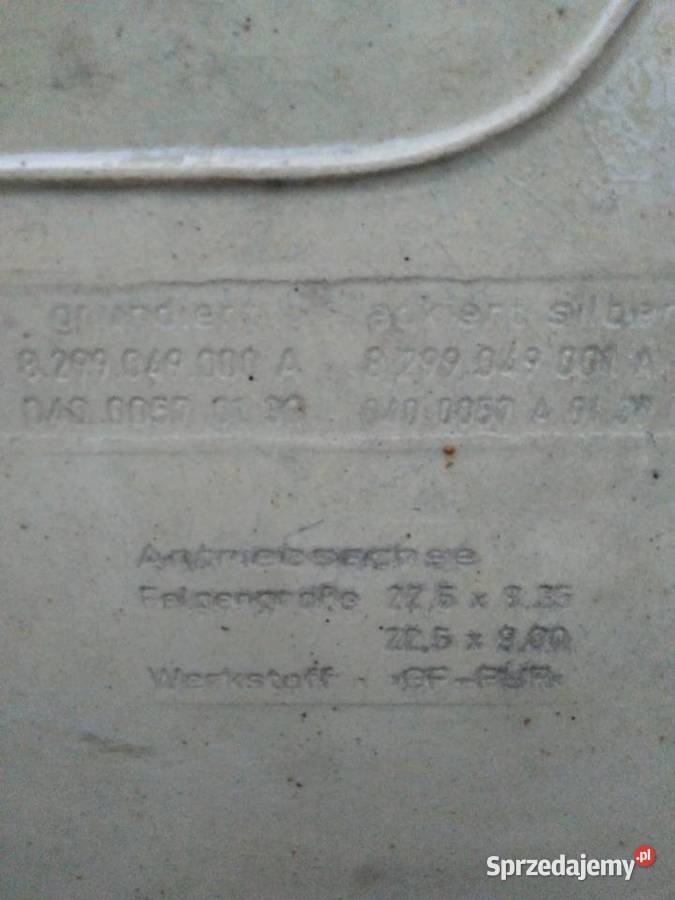 Kołpak Setra 225 Autobus tył 8299049000A Włocławek sprzedam
