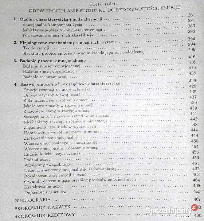 Psychologia Zarys podręcznikowy Tom Włodzimierz Rok wydania 1970
