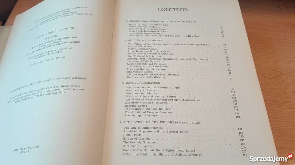 A history of Polish literature by Julian Gdańsk