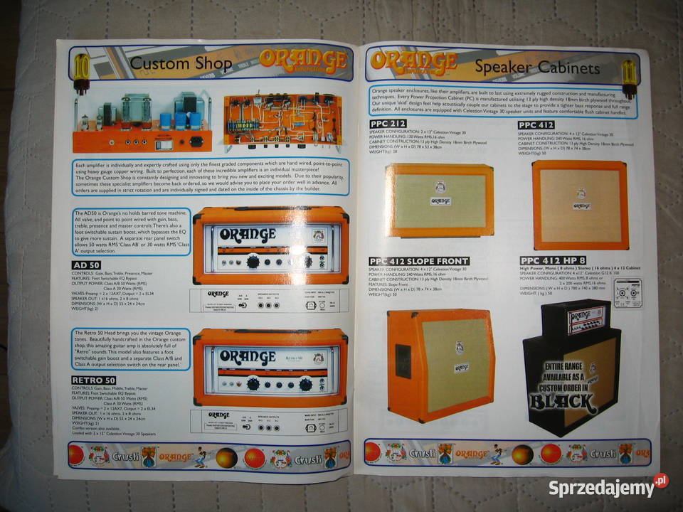 Orange Amps Professional Guitar Amplification Gitary i akcesoria