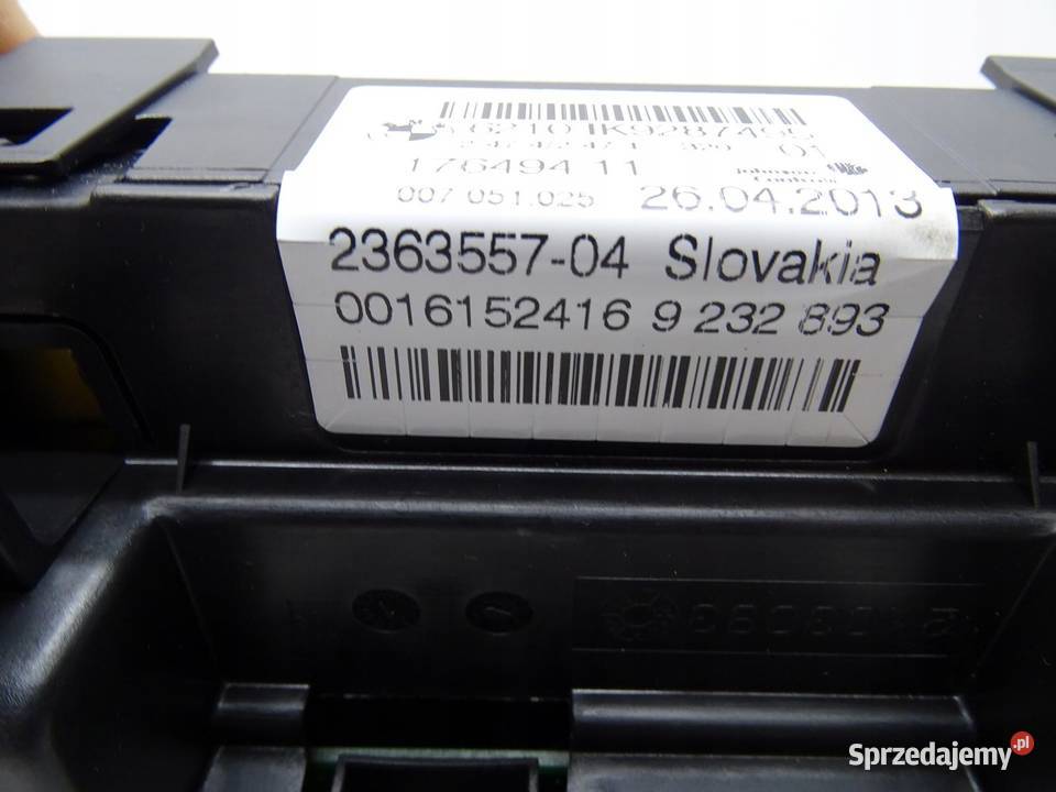 LICZNIK ZEGARY ZEGAR BMW F30 F31 20 D N47 osobowe Liczniki i zegary