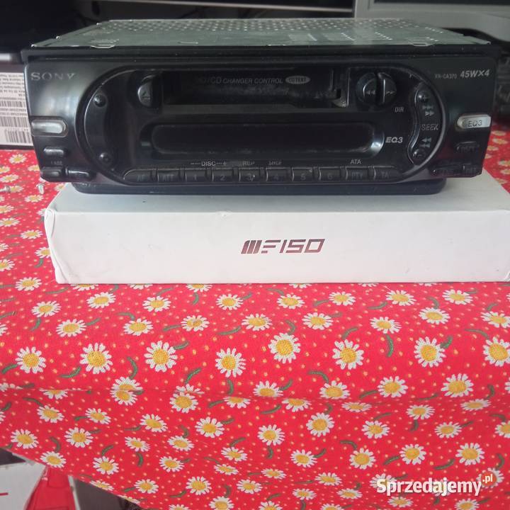 Radio Sony XRCA370 na kasetę 4x45w wejście na Szczecin