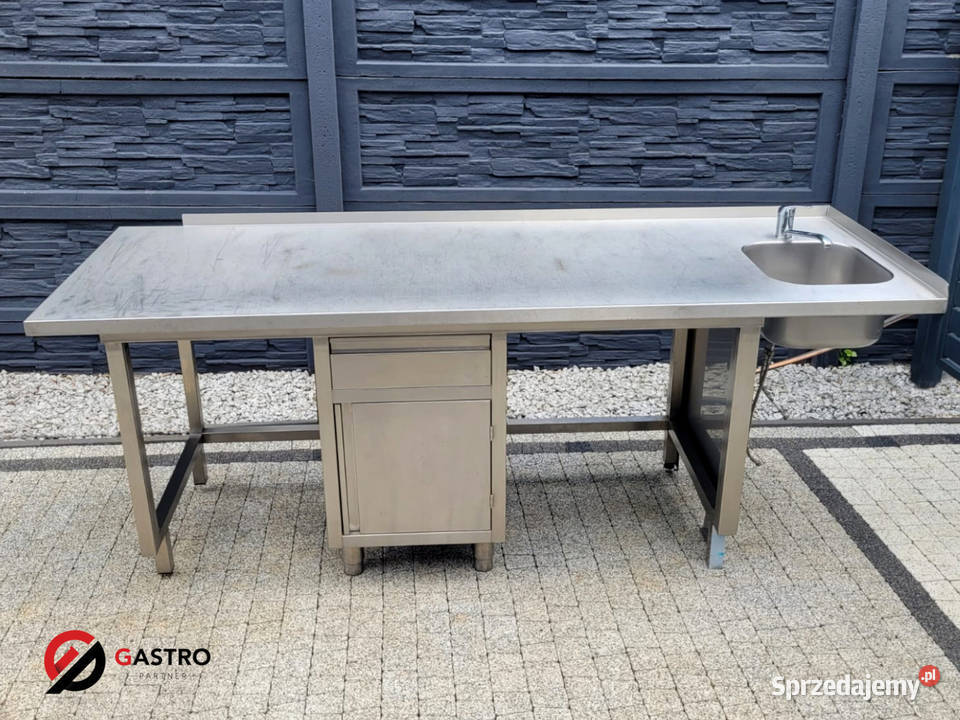 Zlew gastronomiczny 1komorowy 230x80x89 Ostrów Wielkopolski