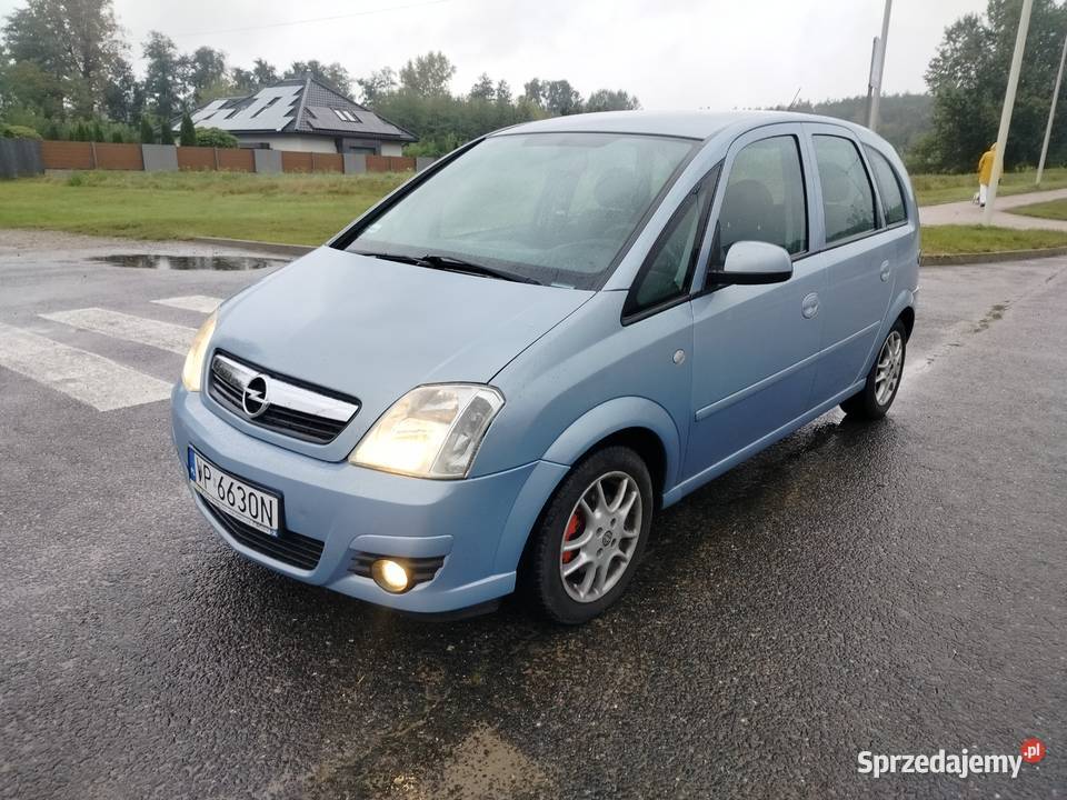 Opel Meriva Automat 16 LPG mazowieckie Płock
