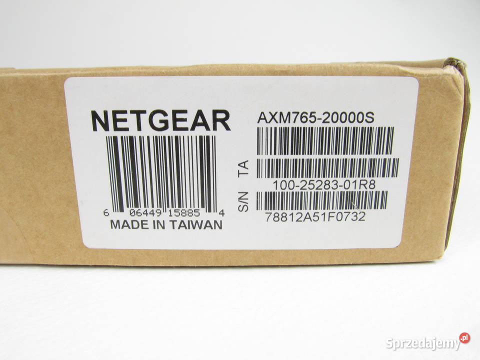 Moduł przekaźników sieciowych Netgear AXM765v2 Katowice sprzedam