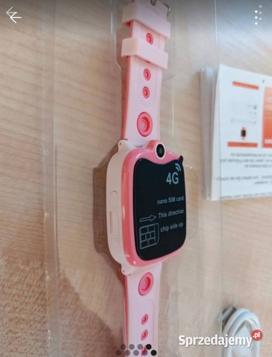 Sprzedam nowy dziecięcy smartwatch w kolorze opolskie Ligota Bialska sprzedam