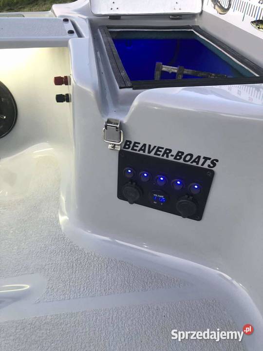 Łódka wędkarska wiosłowomotorowa BEAVER 360 Suwałki