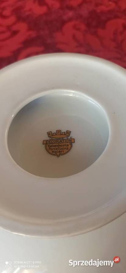 Patera KPM Decoration Kbenhavn Porcelana Maleri Gdańsk