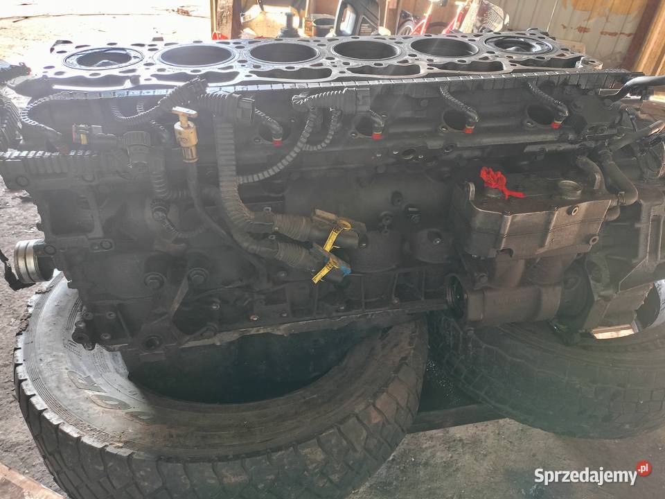 Daf XF 105 blok silnika 2 czujniki wał rozrząd Russocice