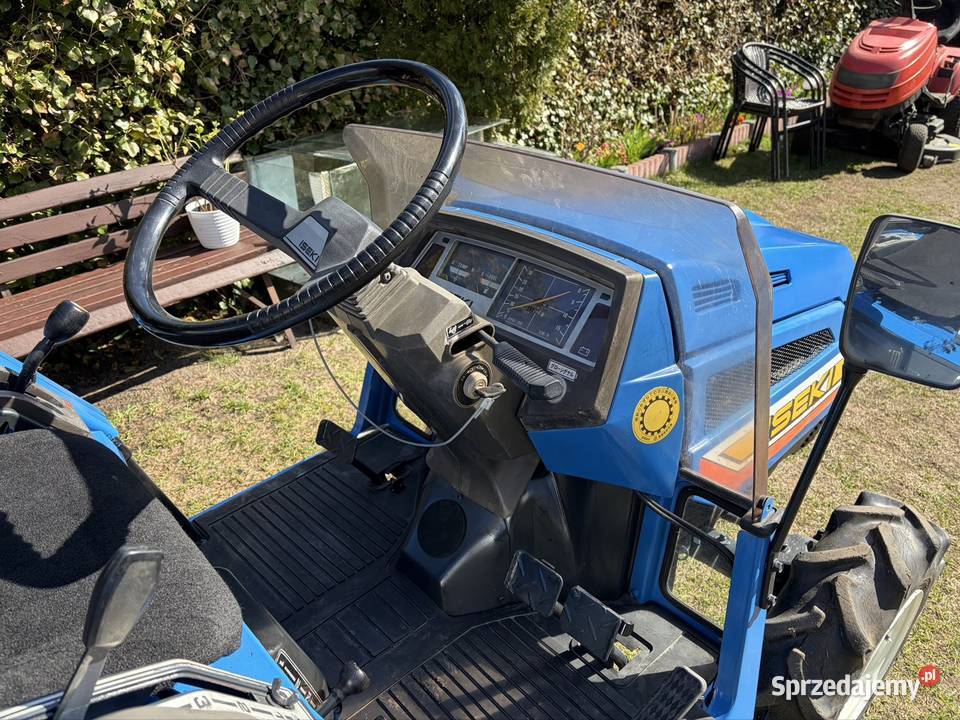 Iseki TU175 4x4 z glebogryzarką Małkinia Górna