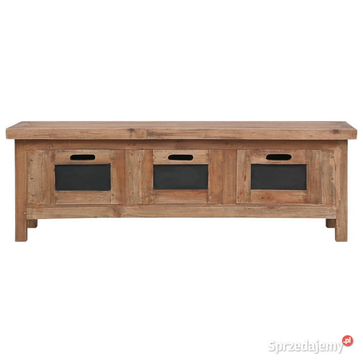 Szafka pod TV 3 szuflady 120x30x40 lite drewno RTV Warszawa