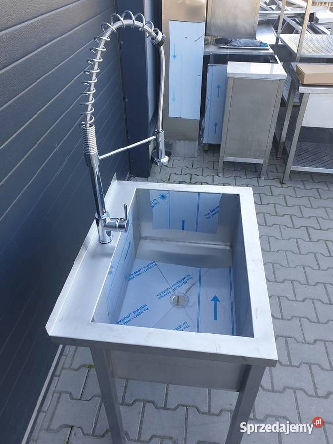 Zlew Basen Gastronomiczny Bateria Nowy 1690 Ostrów Wielkopolski sprzedam