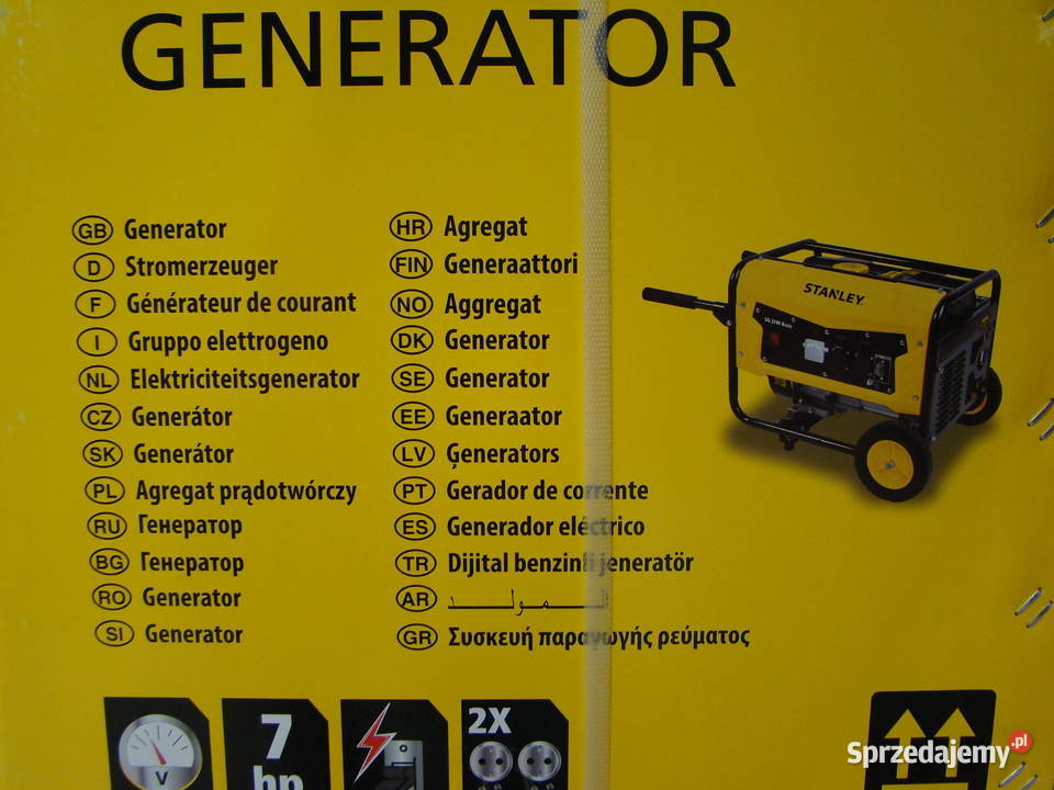 Agregat prądotwórczy 230V z AVR 26 29 KW STANLEY Bielsko-Biała