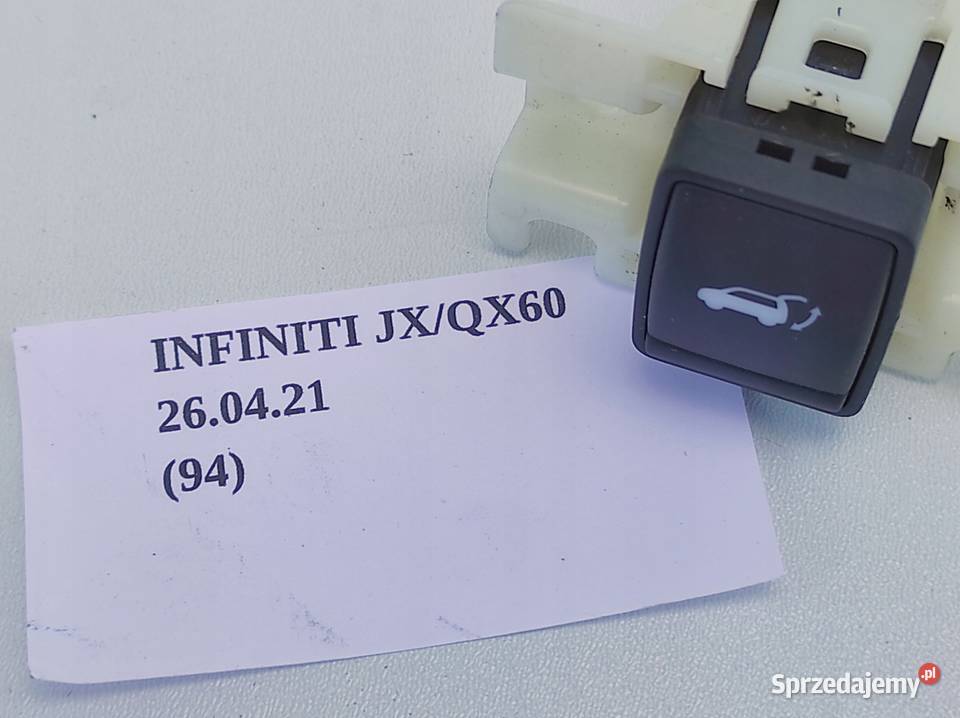 PRZYCISK OTWIERANIA KLAPY BAGAŻNIKA INFINITI Nowy Tomyśl