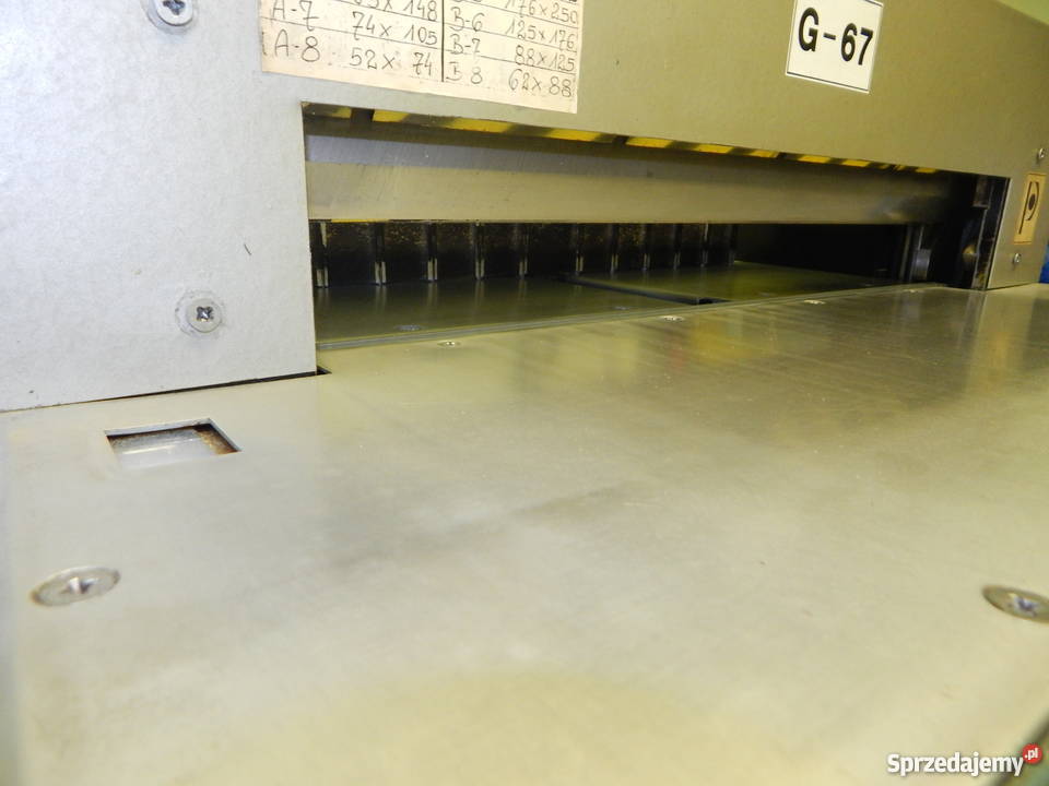 drukarnia romayor gilotyna zszywarka offset Biznes i Przemysł