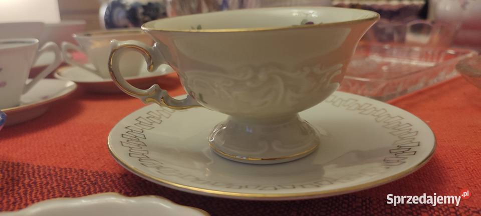 Dużo Porcelany i kryształów Fajans Pruszków Warszawa sprzedam