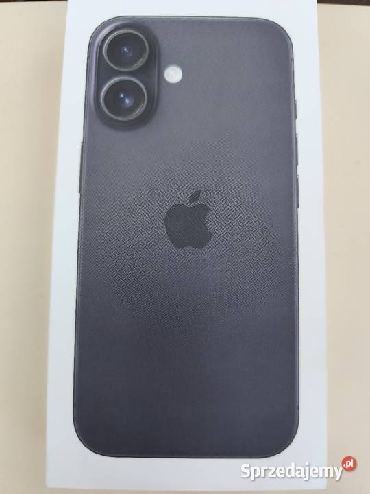 NOwy iPhone 16 czarny 512gb 2850 Sprzedam nowy dolnośląskie Wrocław