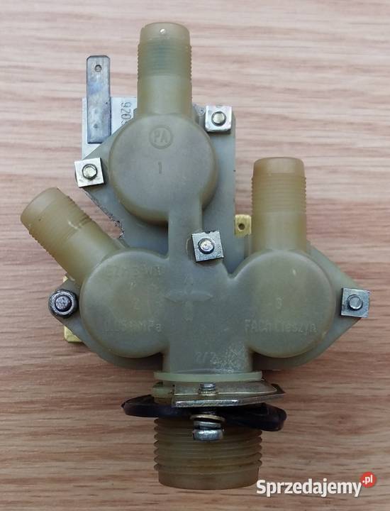 Elektrozawór trójdrożny Prosty Podtrójny do