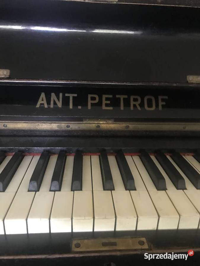 Pianino Petroff antyk Instrumenty klawiszowe i MIDI Kraków