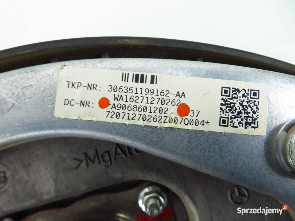 PODUSZKA KIEROWCY MERCEDESBENZ SPRINTER 906