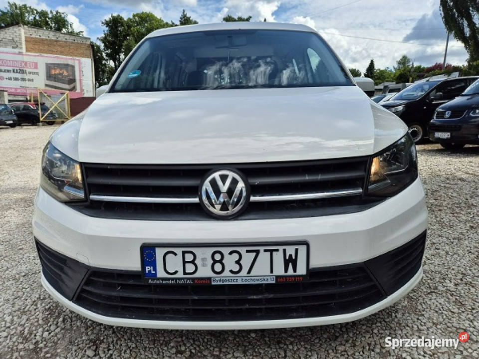 Volkswagen Caddy 20 tdi Kamera Navi Stan idealny serwisowany w ASO Bydgoszcz
