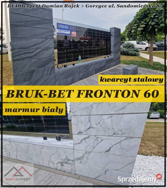 Pustak bloczek BRUKBET na ogrodzenie seria Elementy betonowe Stalowa Wola