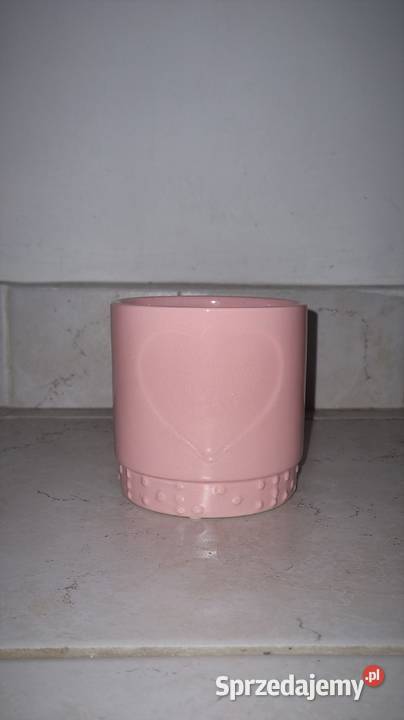 Walentynkowa ceramiczna osłonka na