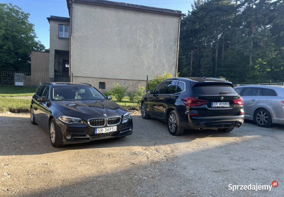 BMW Serii 5 520d F11 Koniec 2016 Panorama Skóra ESP śląskie Rybnik sprzedam