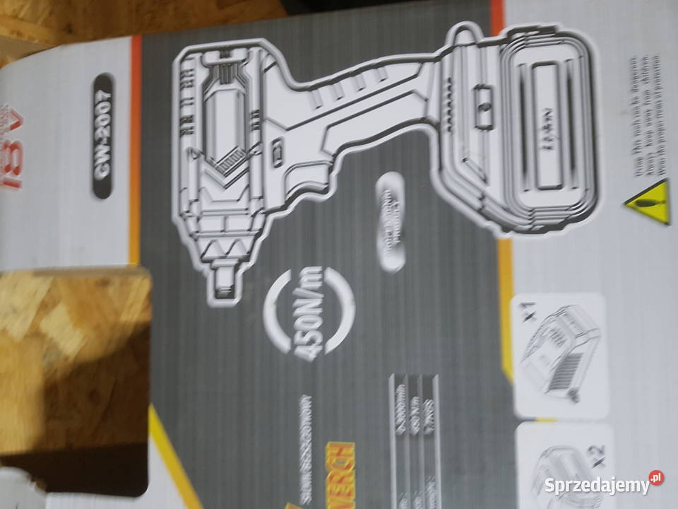 KLUCZ UDAROWY AKUMULATOROWY BAWARIA 450 NM 18V wielkopolskie Głogowa sprzedam