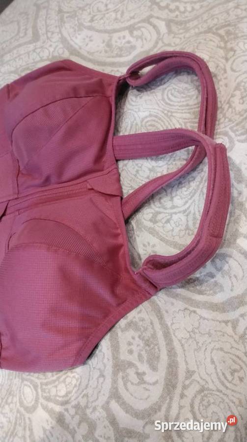 Stanik Sportowy Różowy Damski SHEFIT SM M Sportowy Moda i Styl lubuskie