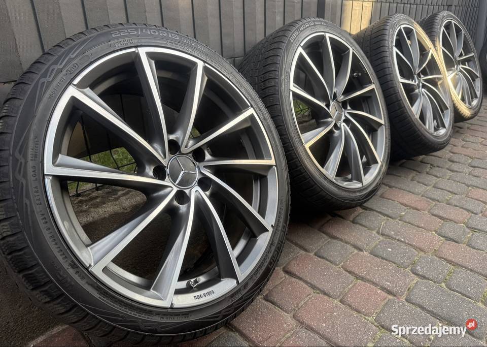 19 felgi koła do Mercedes C W205 E W213 5x112 Lubasz