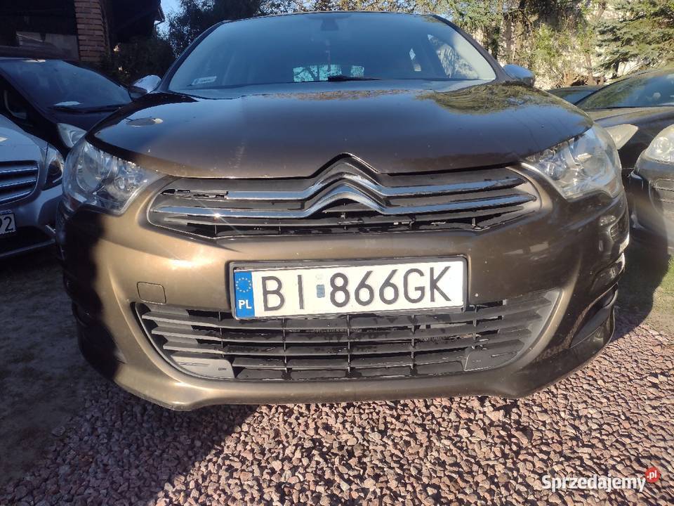 Citroen C4 16 Benzyna 2014 Salon Polska podlaskie Białystok