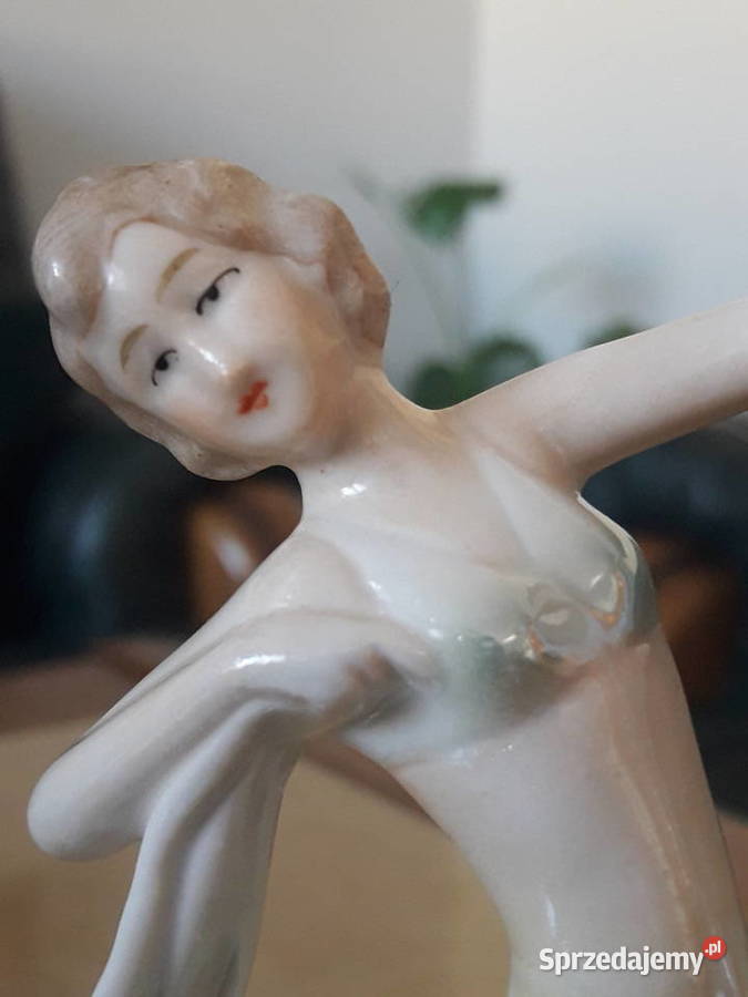 Baletnica porcelana art deco Janów Lubelski