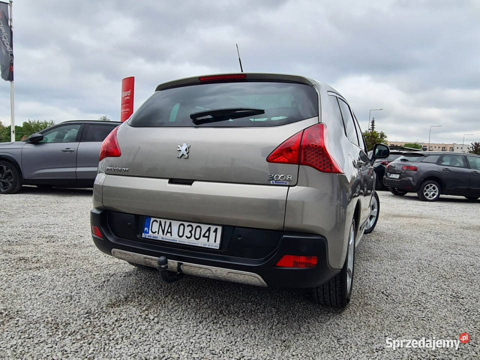 Peugeot 3008 20 HDI SzklanyDach Xenon Navi 2xPDC lakier metallic Wągrowiec