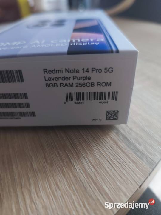 Redmi Note 14 Pro 5G 8GB Ram 256 GB Rom Redmi Telefony i Akcesoria Jabłonowo Pomorskie sprzedam