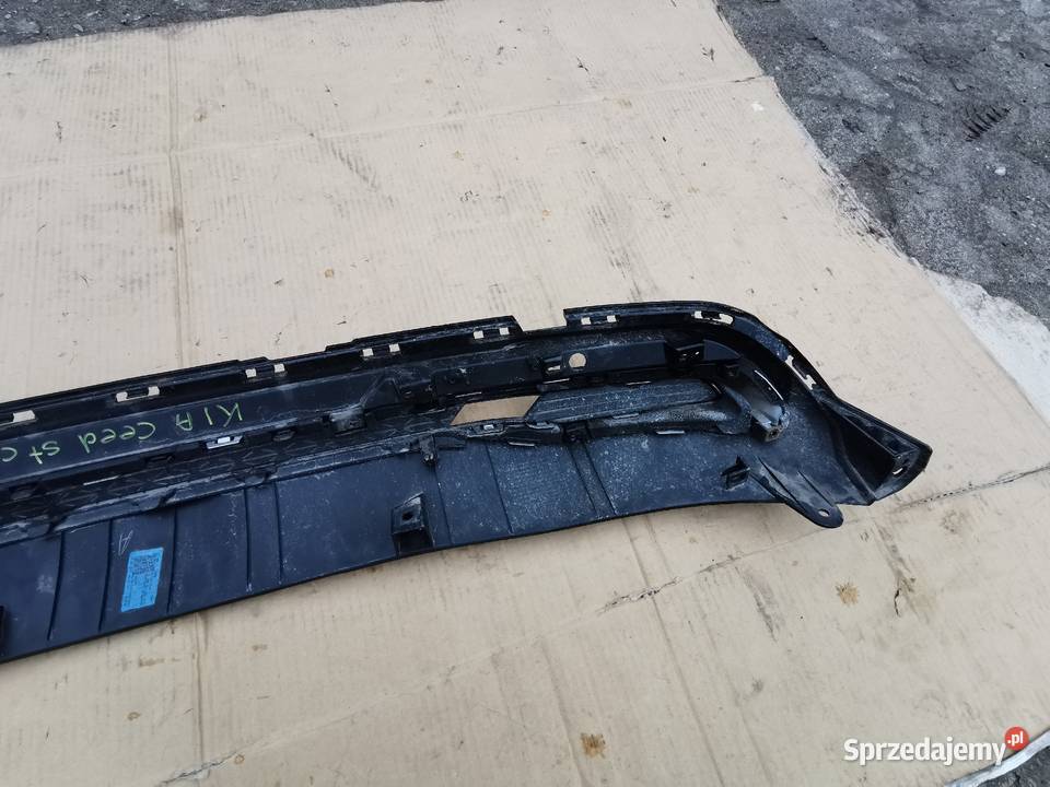 Dyfuzor spojler zderzaka tył kia ceed 3 III lift Karoseria Międzychód