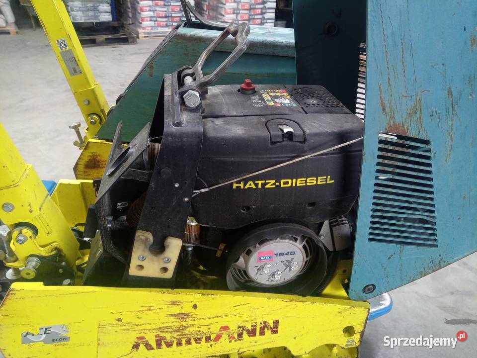 Zagęszczarka AMMANN APR 5920 2018 500 Okazja Walce łódzkie Łask sprzedam