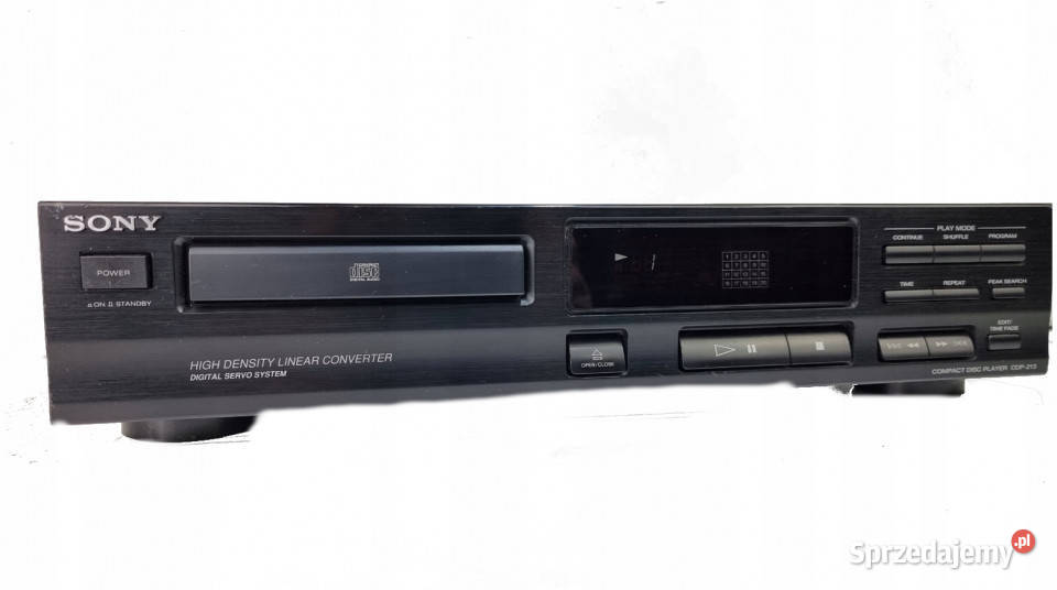 Sony odtwarzacz kompaktowy CD player CDP 213 Międzychód sprzedam