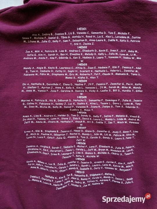 FRUIT OF THE LOOM bluza M Rozmiar M