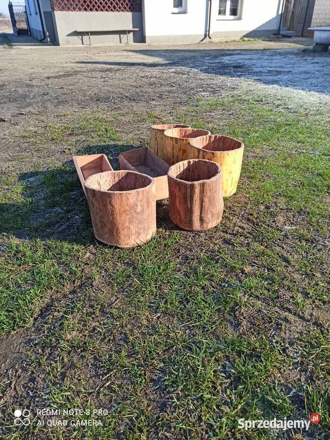 Donice na kwiaty brązowy Radom