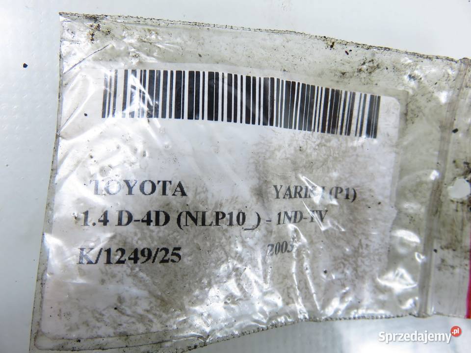 WTRYSKIWACZ TOYOTA YARIS I P1 14 D4D 0445110085 osobowe sprzedam