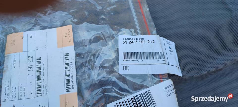 BMW 5 F10 Zamek klapy tylnej pokrywy bagażnika Jaworzno