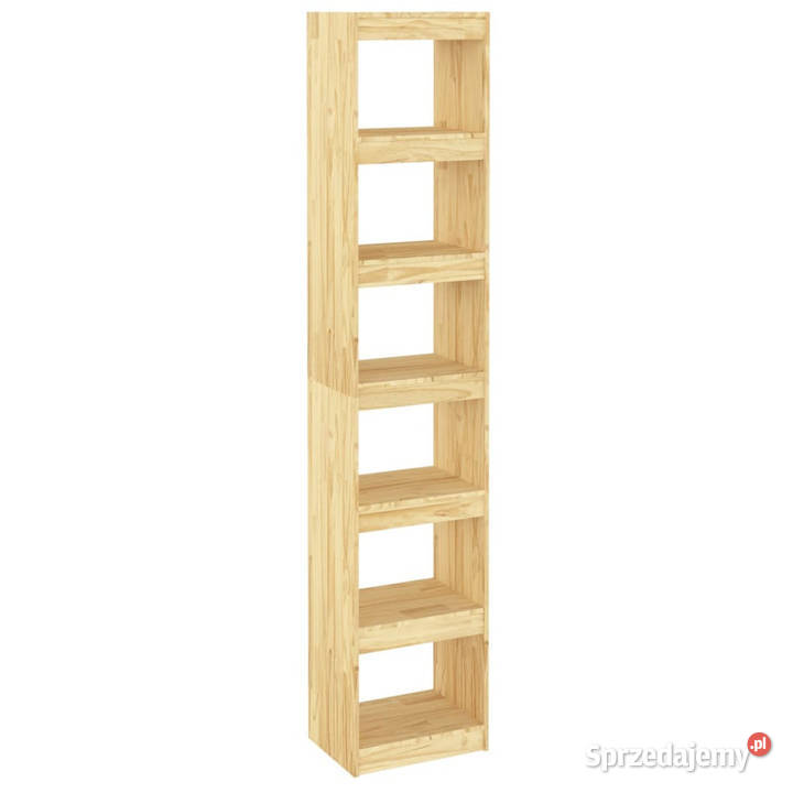 Regał na książkiprzegroda 40x30x199 lite drewno mazowieckie
