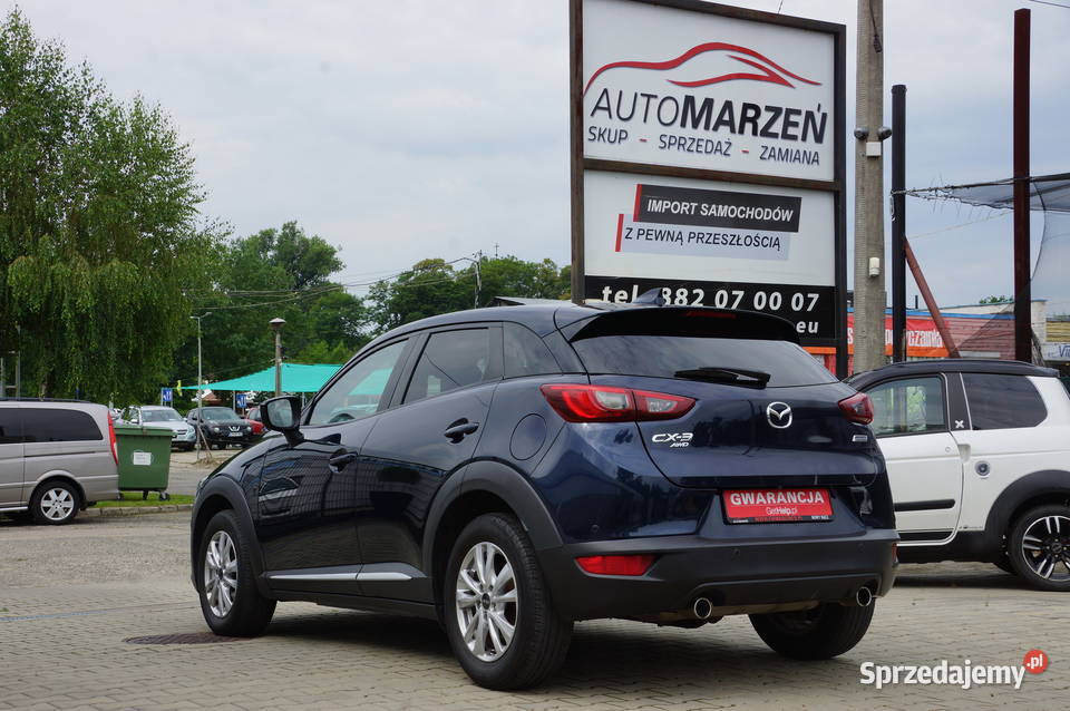 Mazda CX3 15 Diesel 105 4x4 Navi Kamera Półskóra isofix CX-3 Nowy Sącz