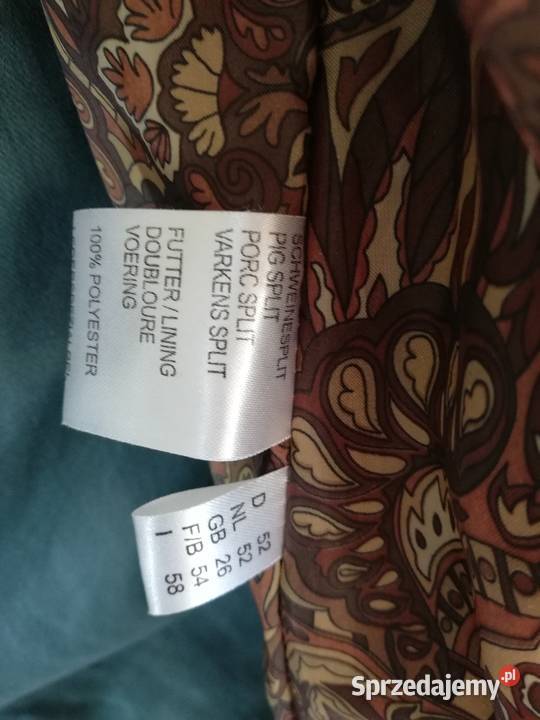 vintage kurtka skóra naturalna carmel 52 Wiosenna/Jesienna  Moda i Styl Lublin