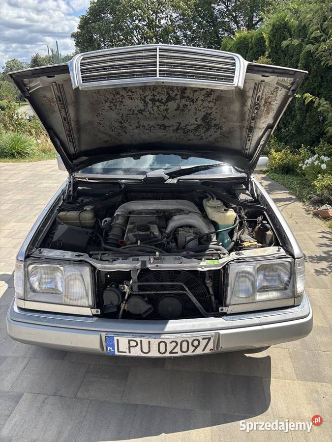 Mercedes w124 30 srebrny Puławy