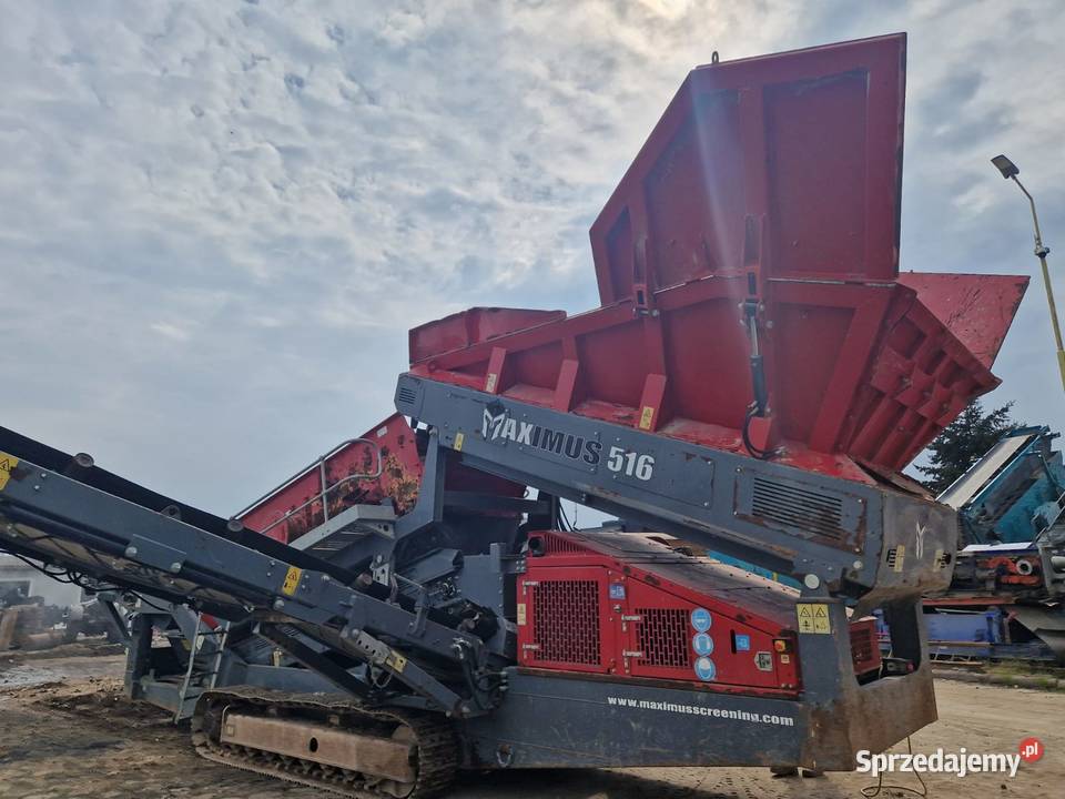 Maximus 516 Mobilny przesiewacz Powerscreen kujawsko-pomorskie Kołodziejewo