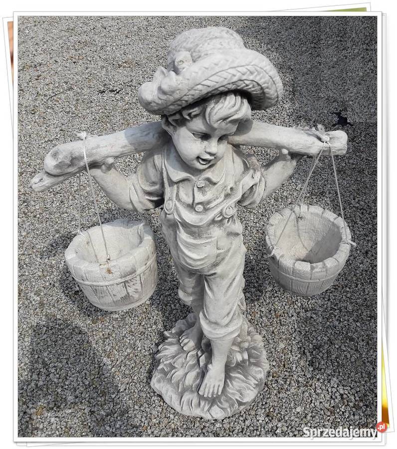 FIGURKA OGRODOWA betonowa rzeźba DZIECI D67 Nysa