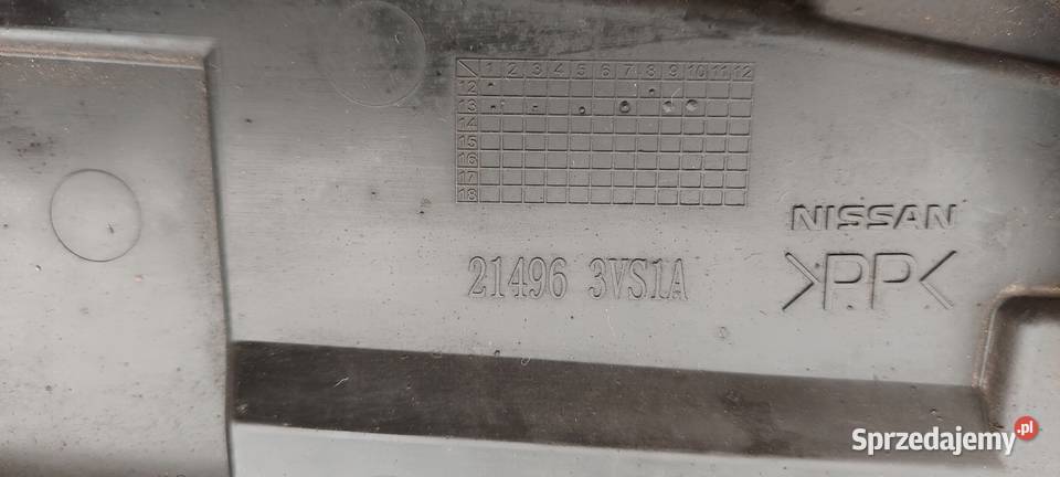 KIEROWNICA POWIETRZA NISSAN NOTE E12 41496 3VS1A Międzychód