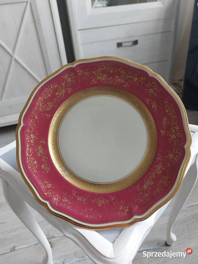Porcelanowy talerz Rosenthal Wałbrzych